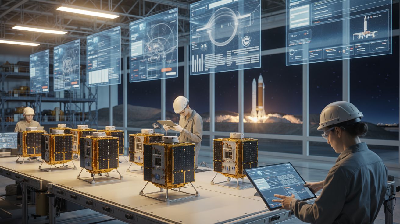 Satellieten in serie: Hoe Palantir en Apex de ruimte-industrie versnellen