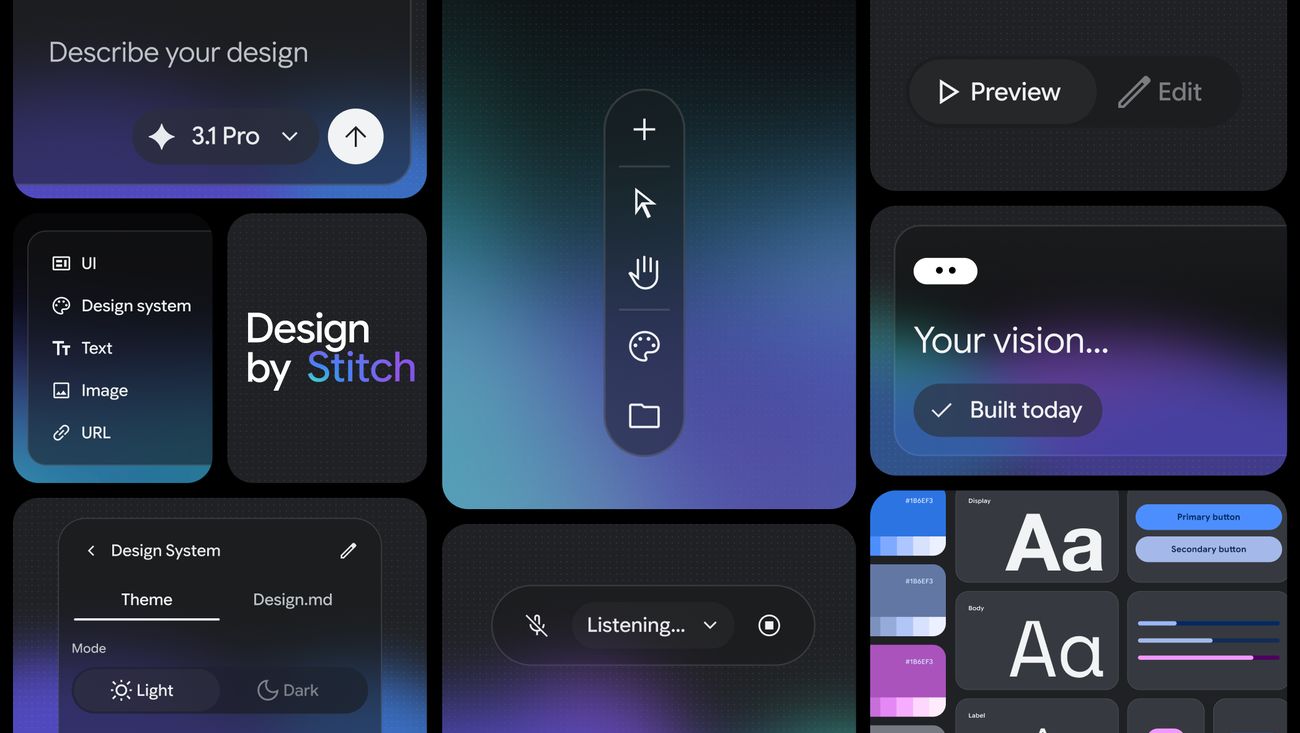 Introducing “vibe design” with Stitch