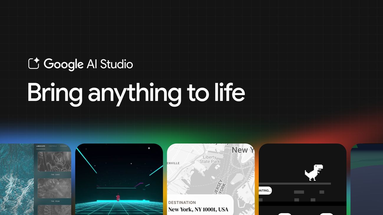 Introducing the new full-stack vibe coding experience in Google AI Studio