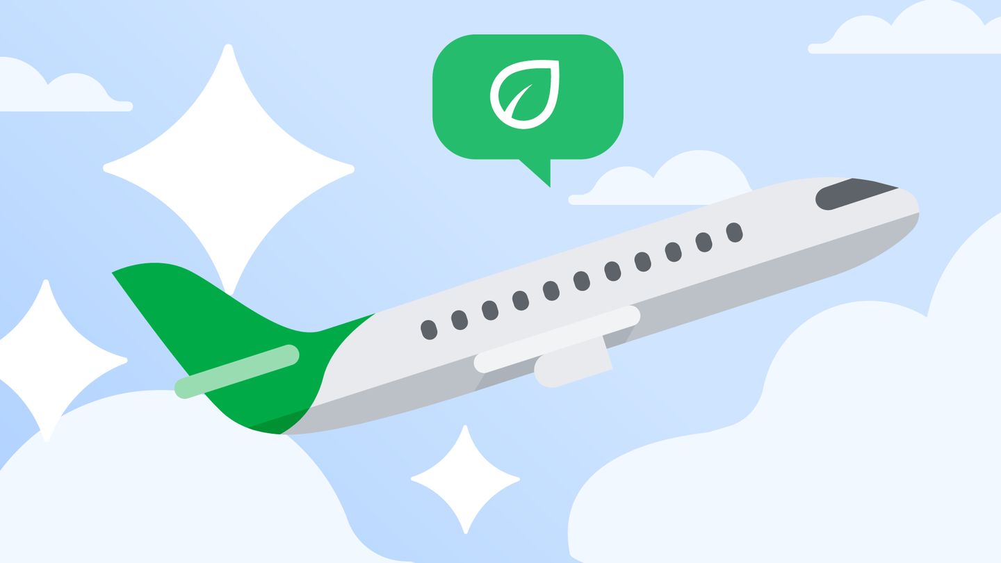 Our new study explores how AI can reduce the climate impact of air travel.