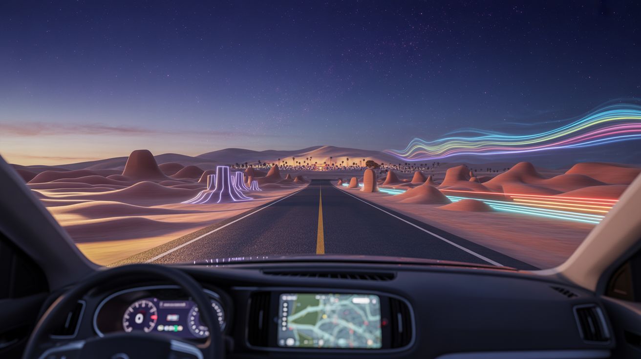Wanneer AI het stuur overneemt: Een surrealistische roadtrip naar Coachella
