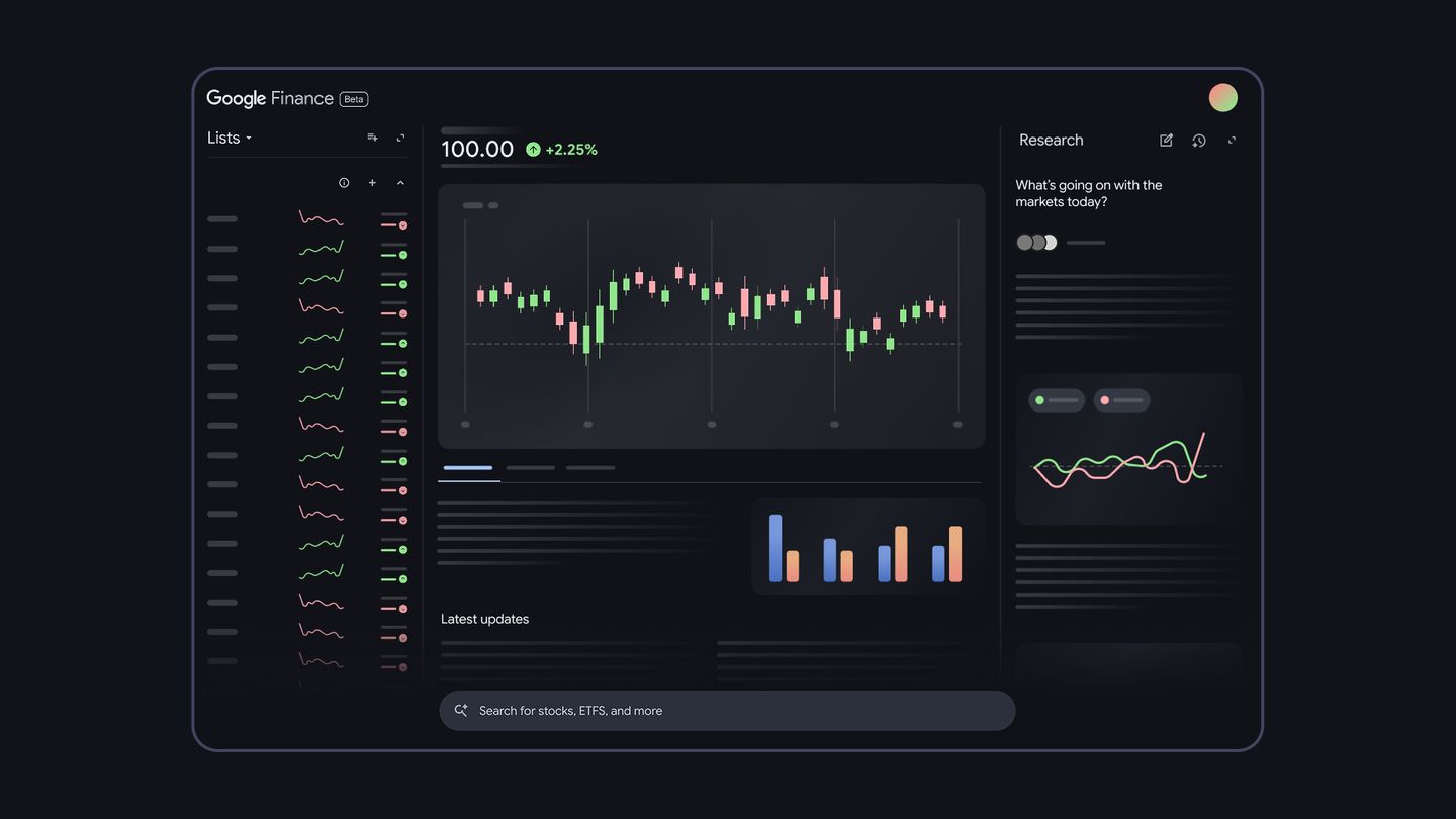 The new, AI-powered Google Finance is expanding to more than 100 countries.