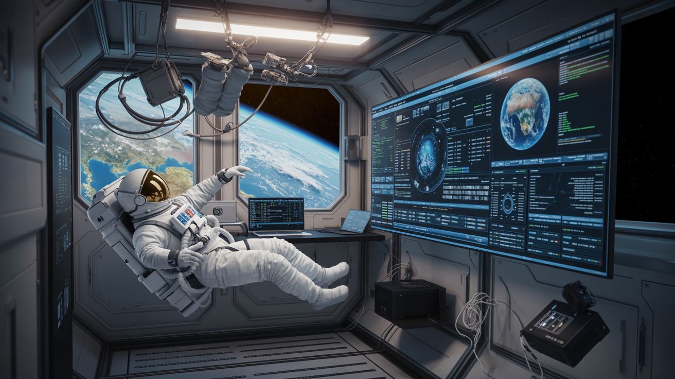 HP en NASA tonen de toekomst van werk in de ruimte