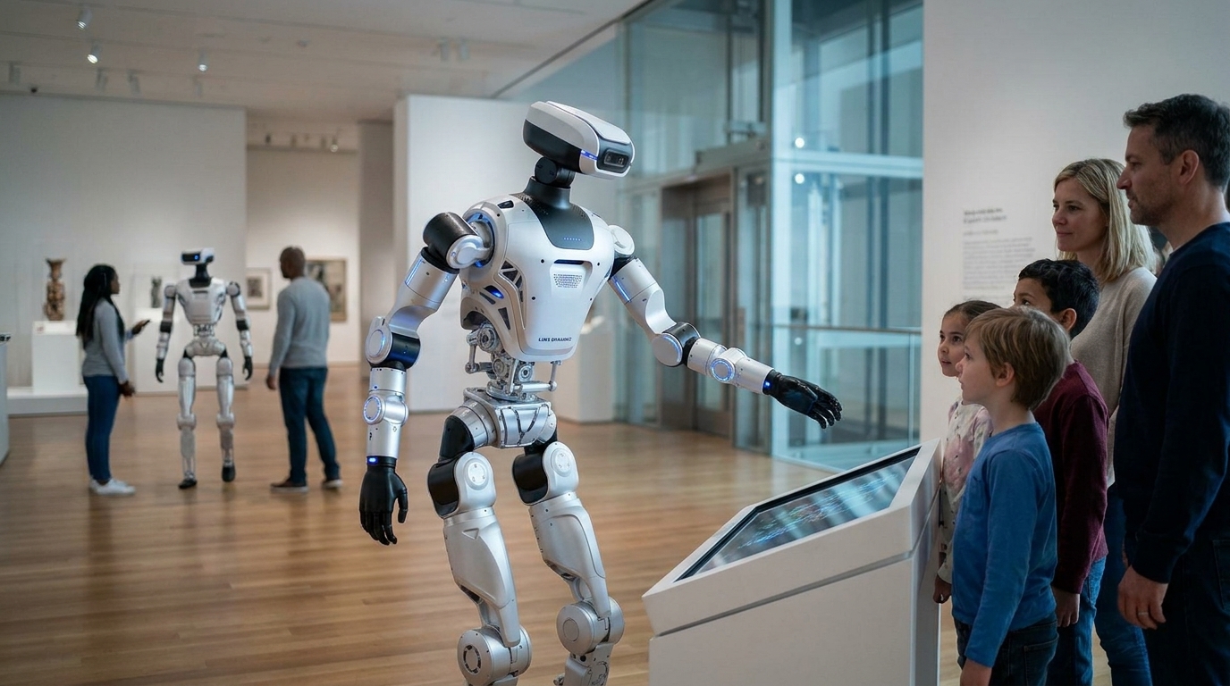 De robot als gids: LimX Oli brengt AI tot leven