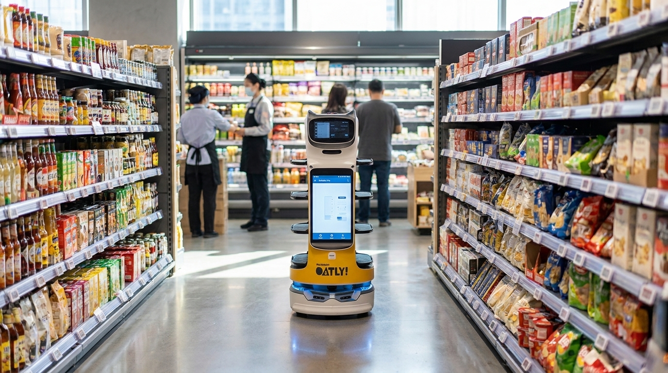 Hoe AI en robots de supermarkt van morgen vormgeven