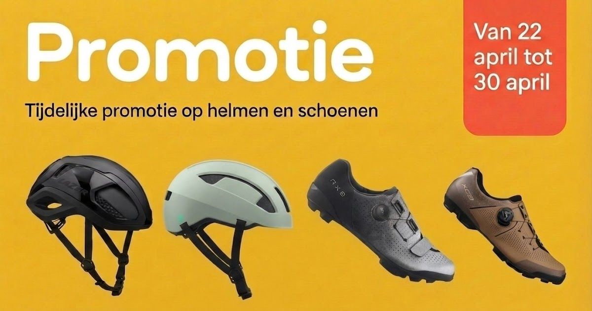 Actieperiode bij Fietsen Kim: 22/04 tot 30/04 | Fietsen KIM Vosselaar