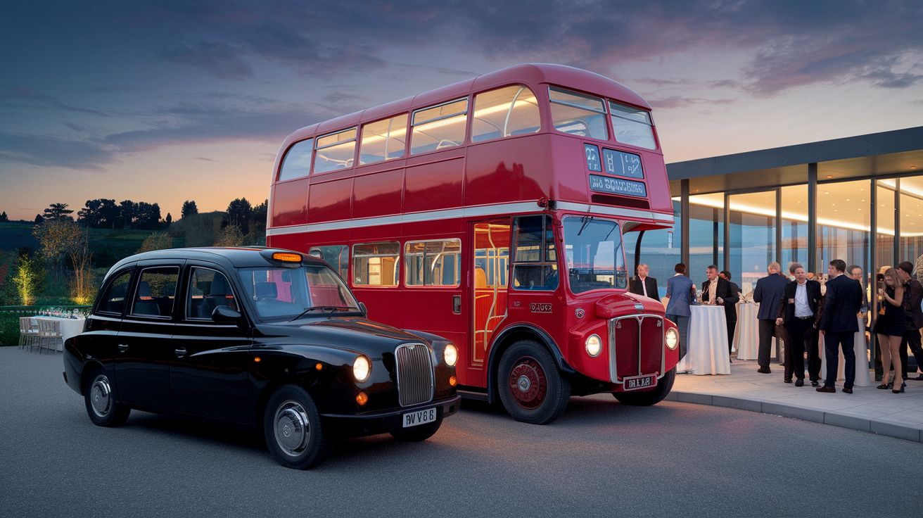 Waarom Britse oldtimers zo vaak werken voor bedrijfsevents, filmsets en publieke festiviteiten