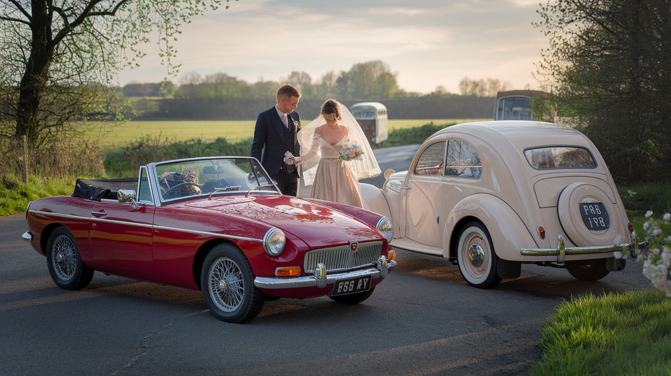 Zelf rijden op je trouwdag: wat moet je vooraf weten over een oldtimer cabrio of 2pk?