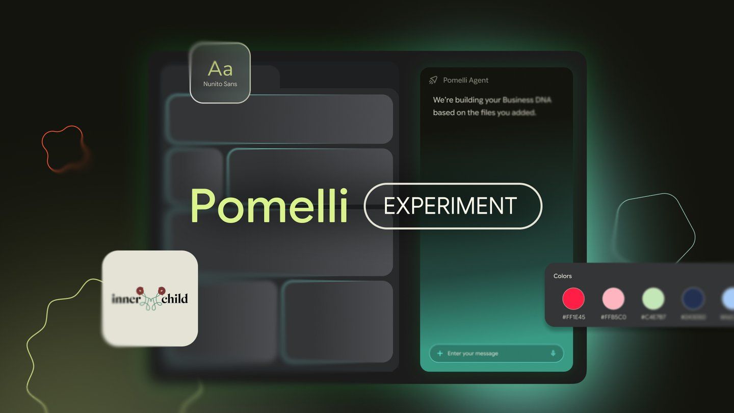 Pomelli adds new ways to build brand content and design websites.