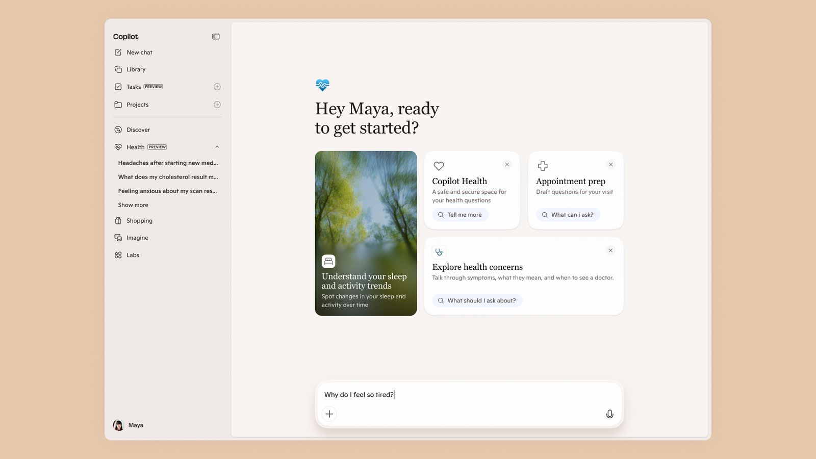 Copilot Health: Now in Preview | Microsoft Copilot Blog