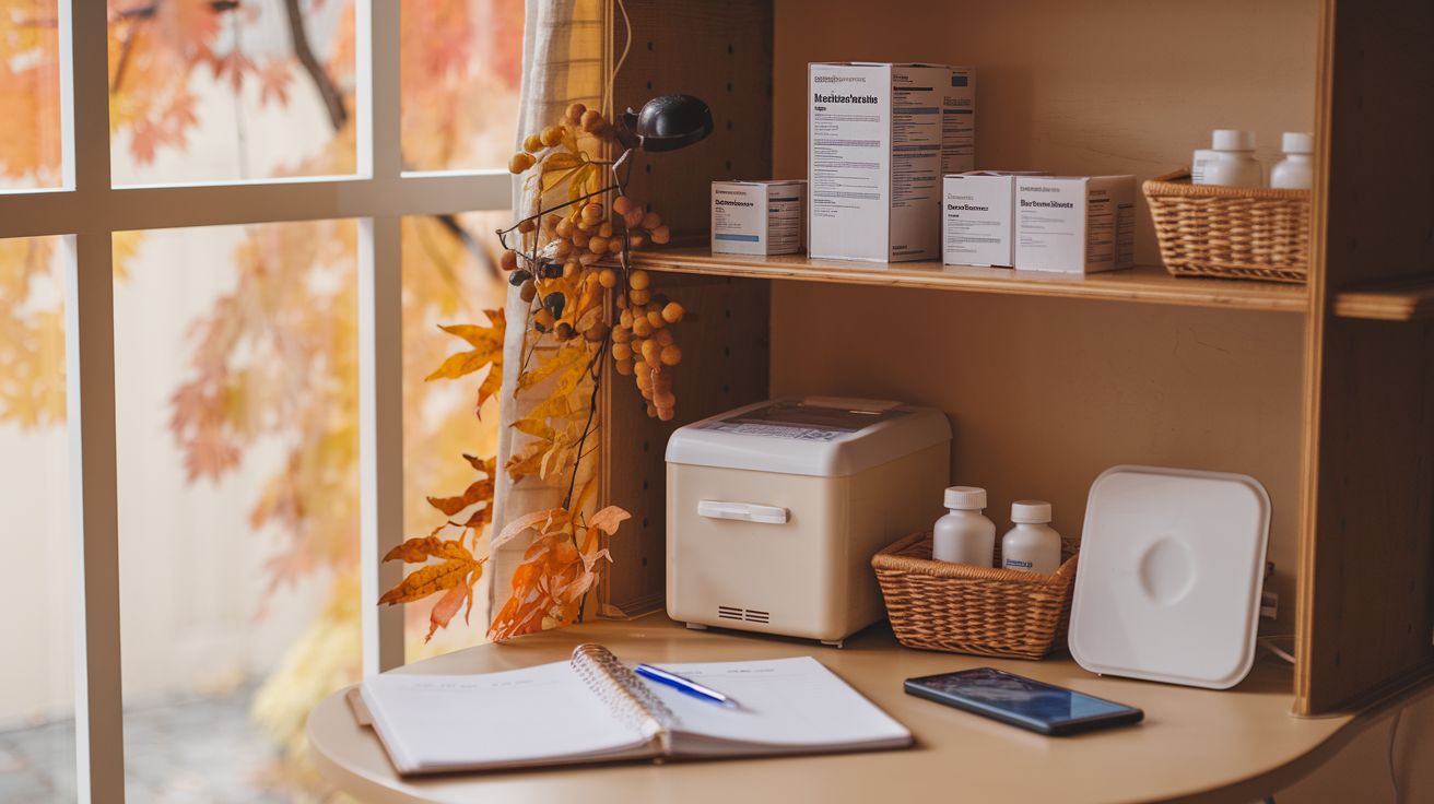 Hoe hou je medicatie en inspuitingen veilig tijdens de herfst?