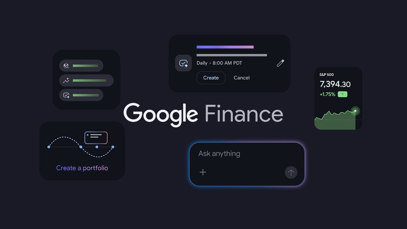 Our latest Google Finance upgrades, including a new app