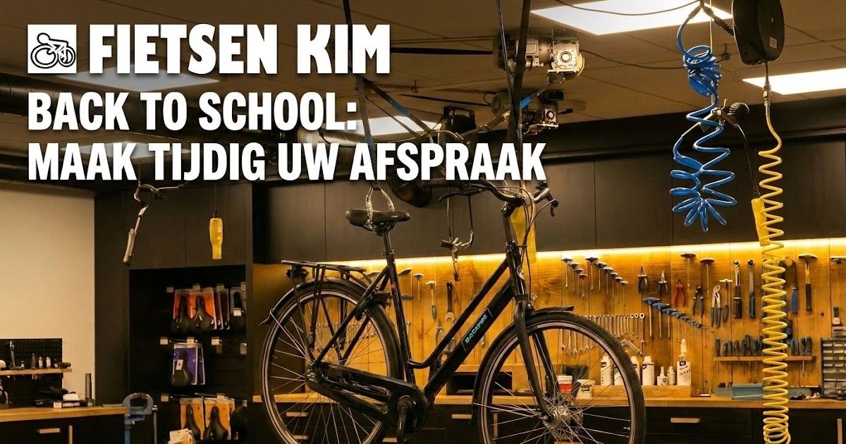 Goed voorbereid naar het nieuwe schooljaar | Fietsen KIM Vosselaar