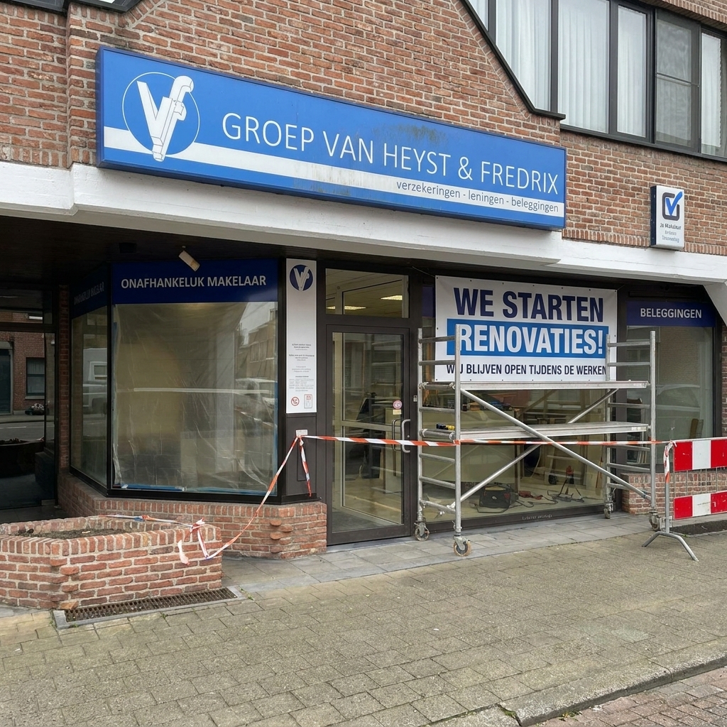 Tijdelijke verhuis tijdens verbouwing vanaf 22/05/2026