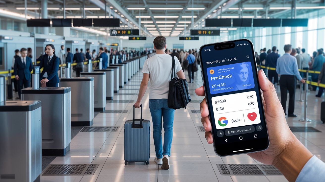 Google Wallet maakt luchthavencontroles sneller met digitale identiteitscontrole