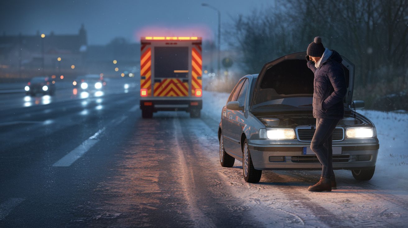 Geen pechbijstand voor je auto? Onmisbaar bij vorst en sneeuwweer