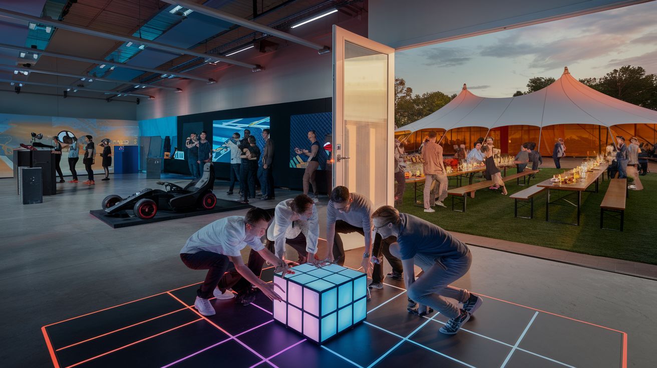 Dit kan je verwachten van een dag vol challenges, frietjes, bbq en feesttent