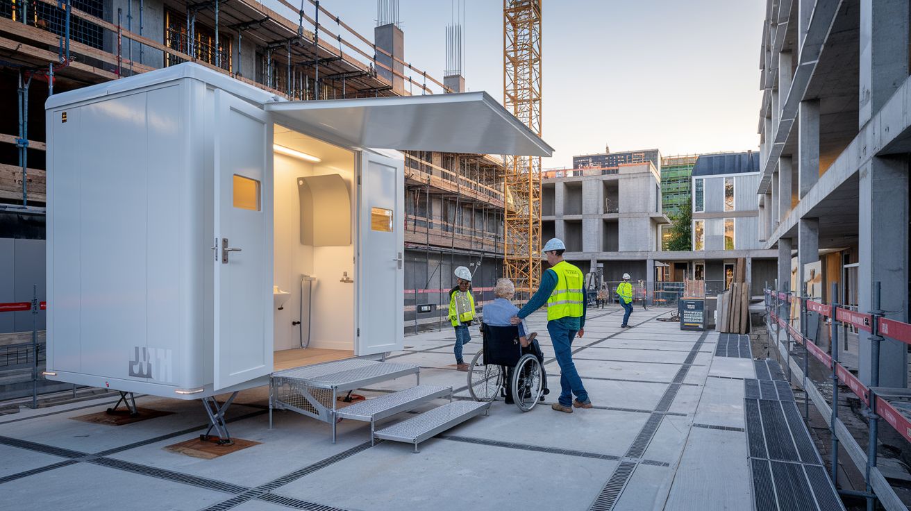 Moet elke werf verplicht toegankelijk sanitair voorzien: kost of basis?