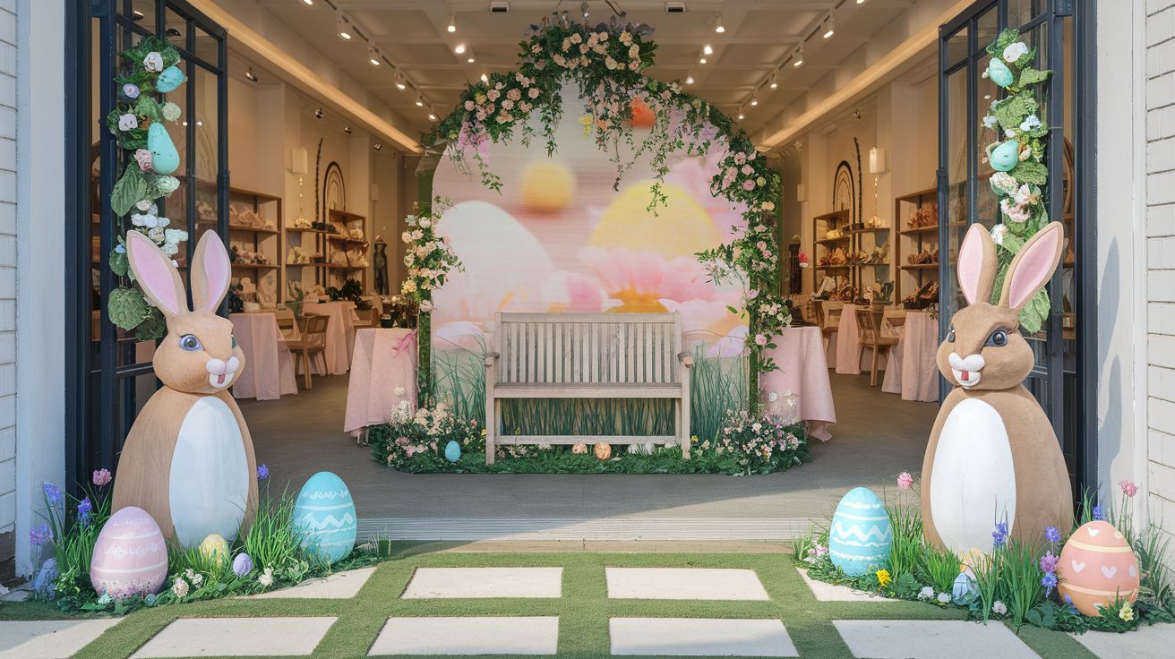 Paasdecoratie in de kijker: maak van je zaak of evenement een lente-beleving