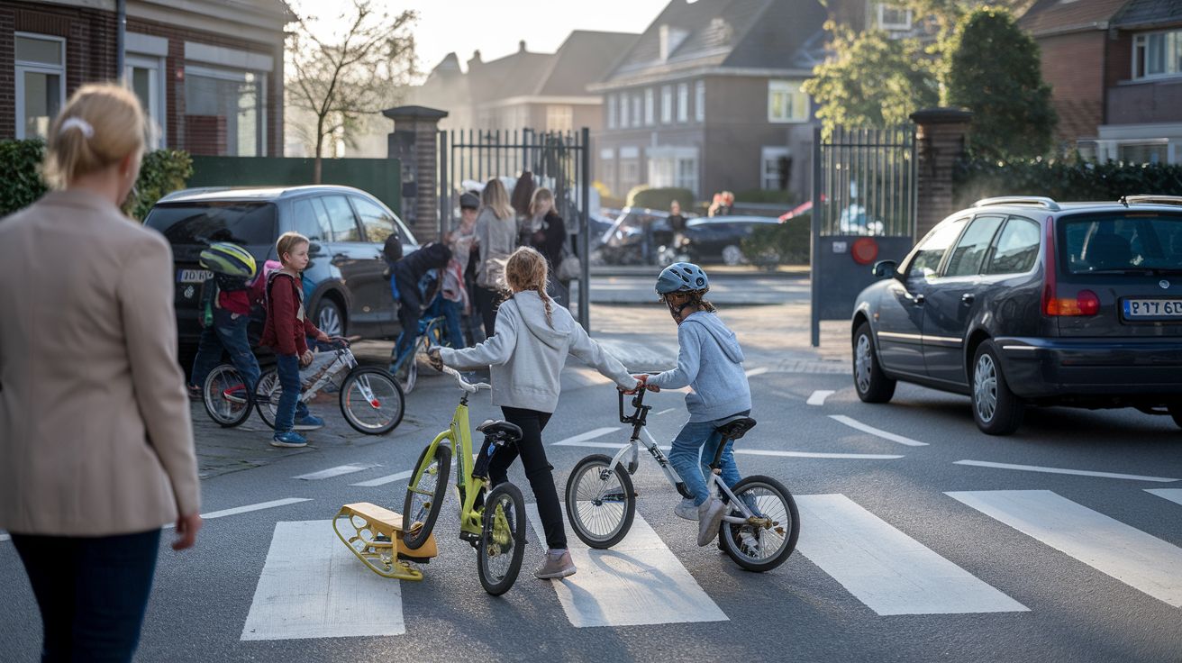 Wat gebeurt er als je kind met de fiets of step een ongeval veroorzaakt?