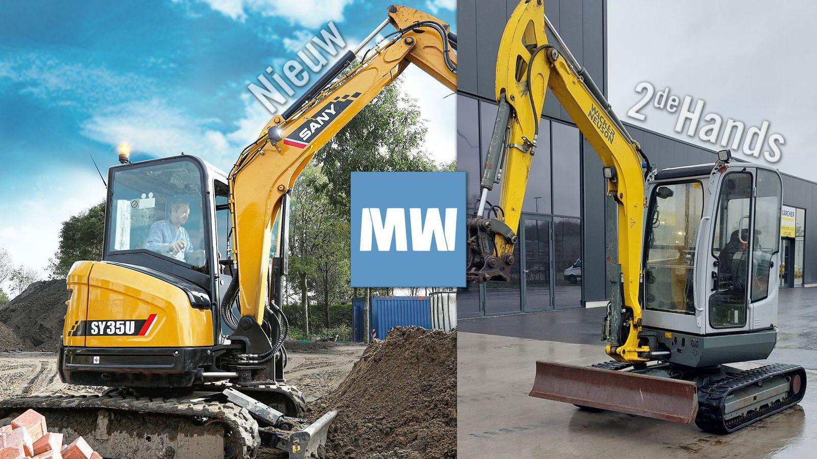 Afbeelding van nieuwe en tweedehands graafmachine