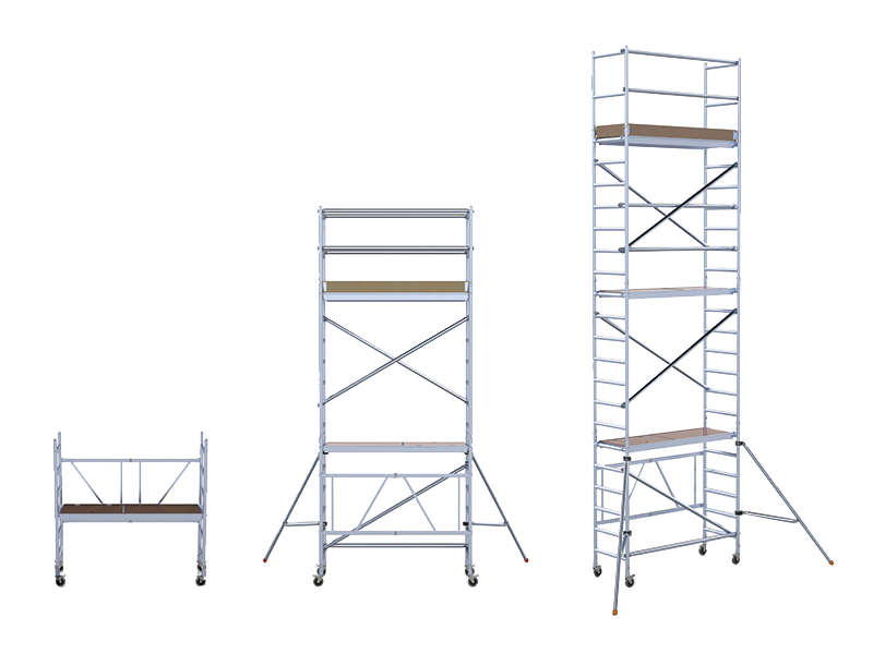 Afbeelding van 3 steigers