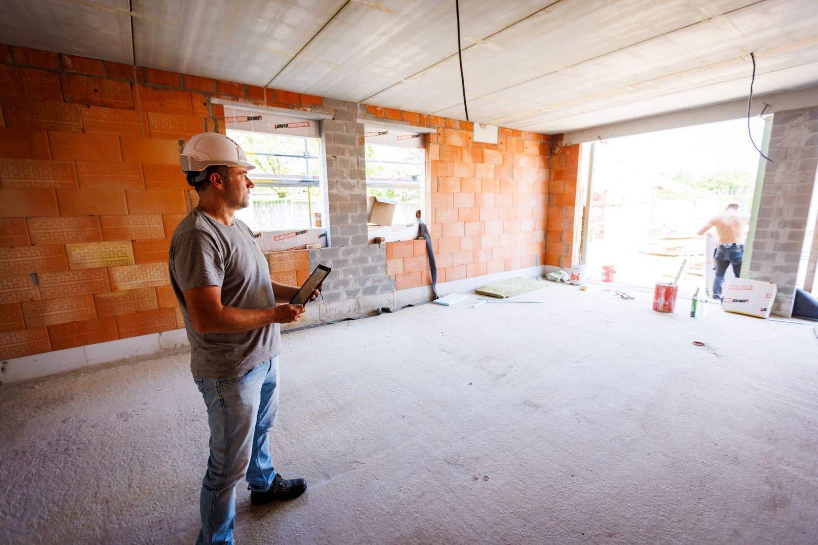 Gemeenschappelijke delen appartementsgebouw - illustratie
