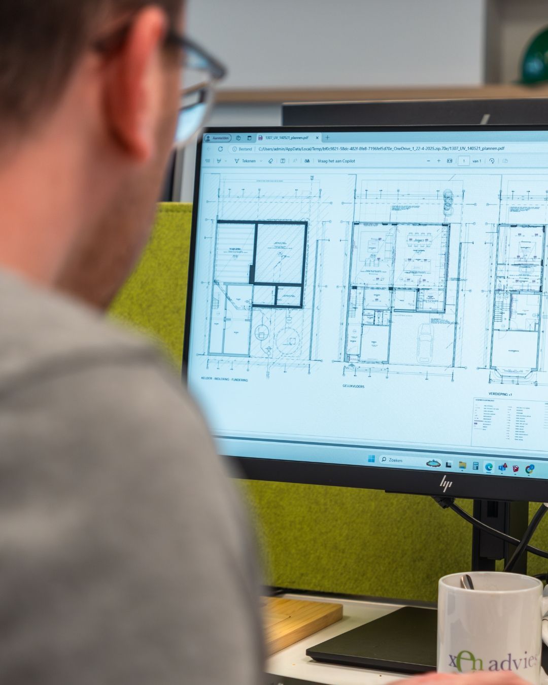 Keuring stookolietank - illustratie