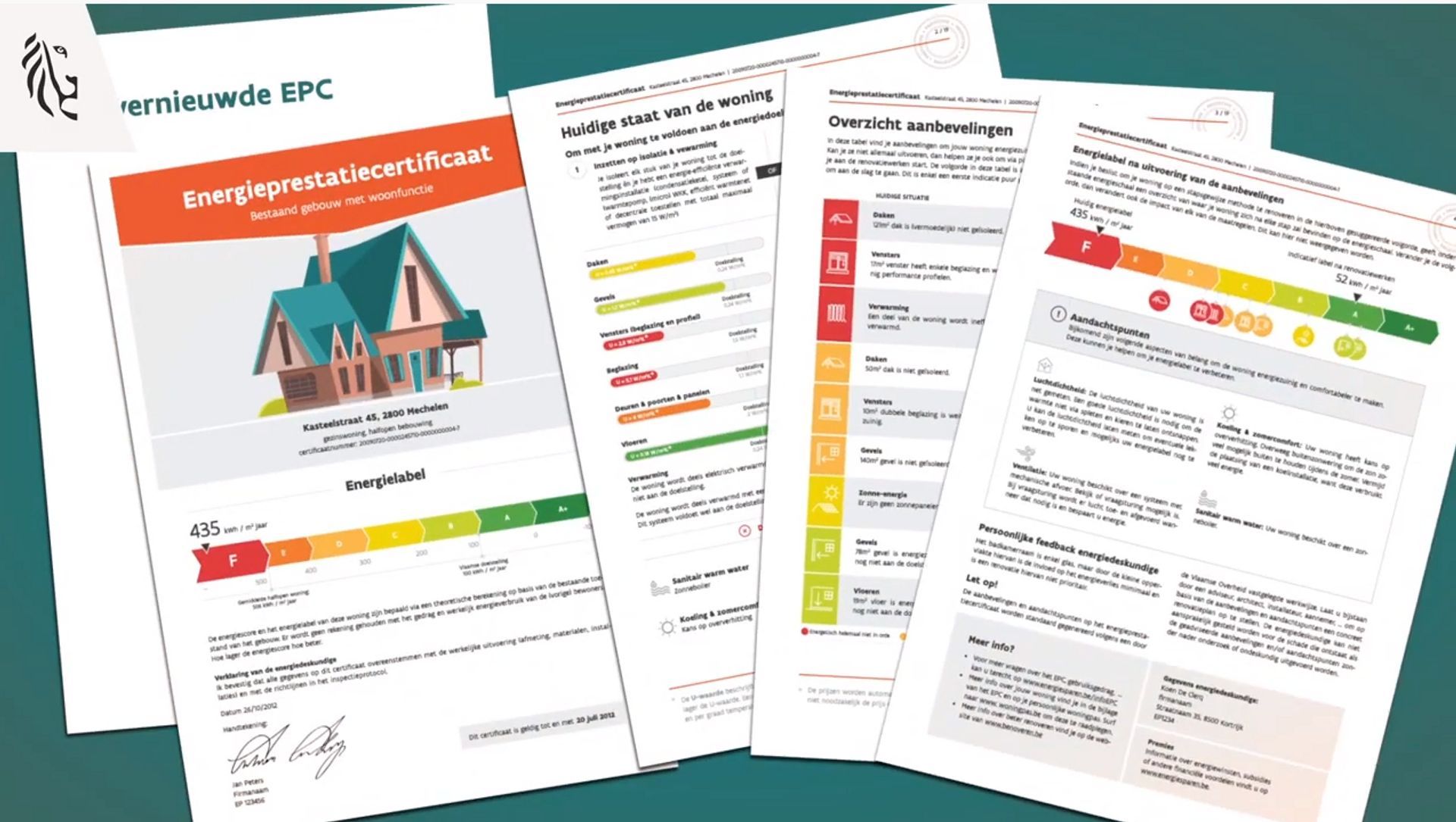 Stap 4 - ontvangst van het EPC-attest