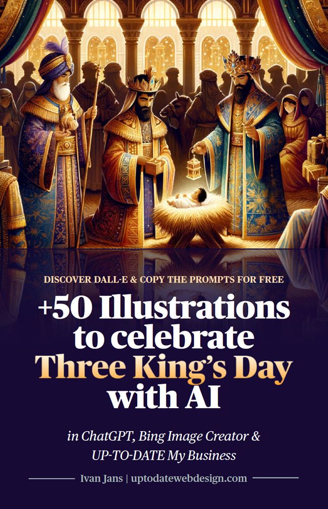 +50 Illustrations to celebrate Three King's Day with AI.pdf