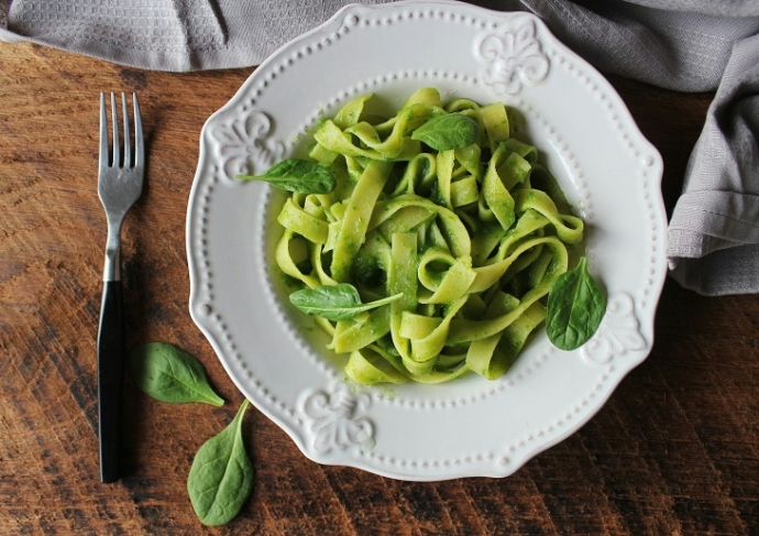 Tagliatelle al pesto