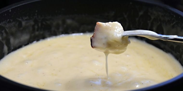 Kaasfondue met brie