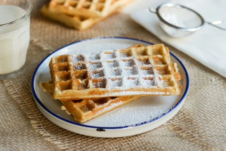 Zachte vanillewafels