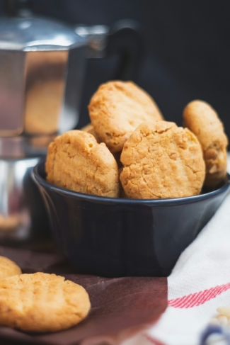 Zelfgemaakte koekjes