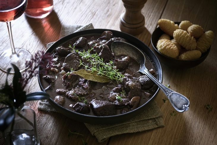 Stoofpotje van everzwijn