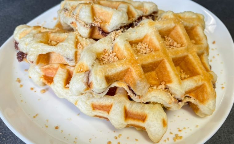 Croiffles met nutella