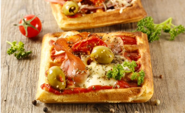 Pizza wafels