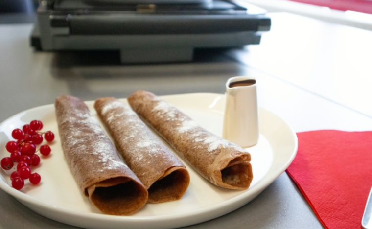 Chocolade pannenkoeken