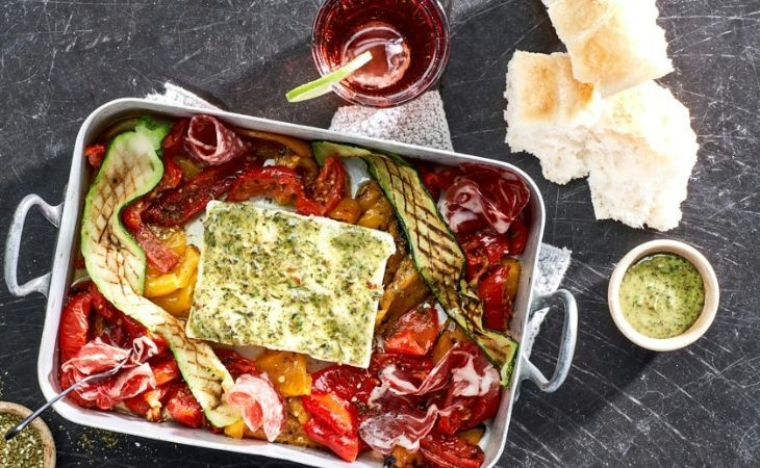 Feta Sharing Plate met Verstegen kruiden