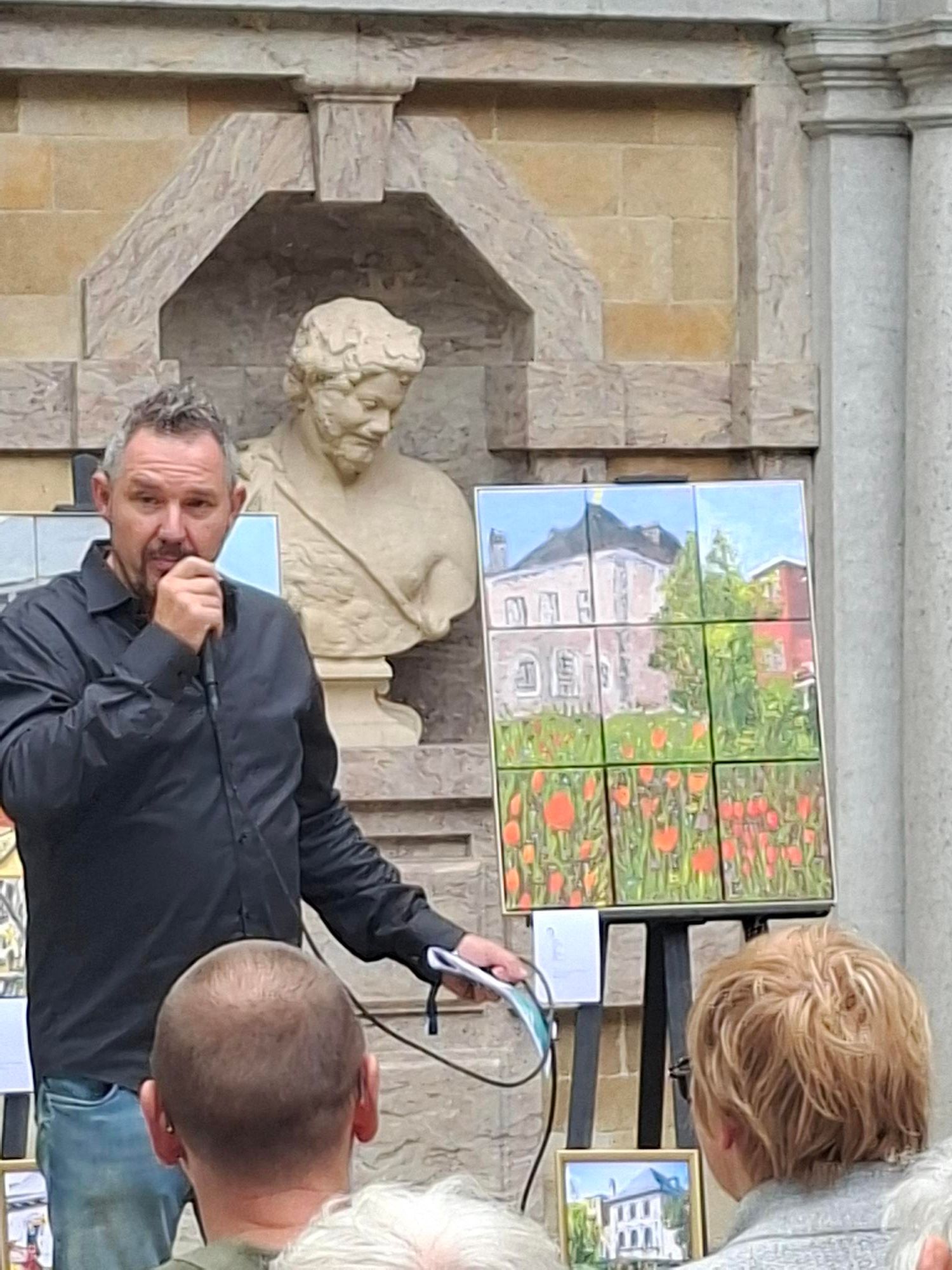 Ons schilderij wordt geveild