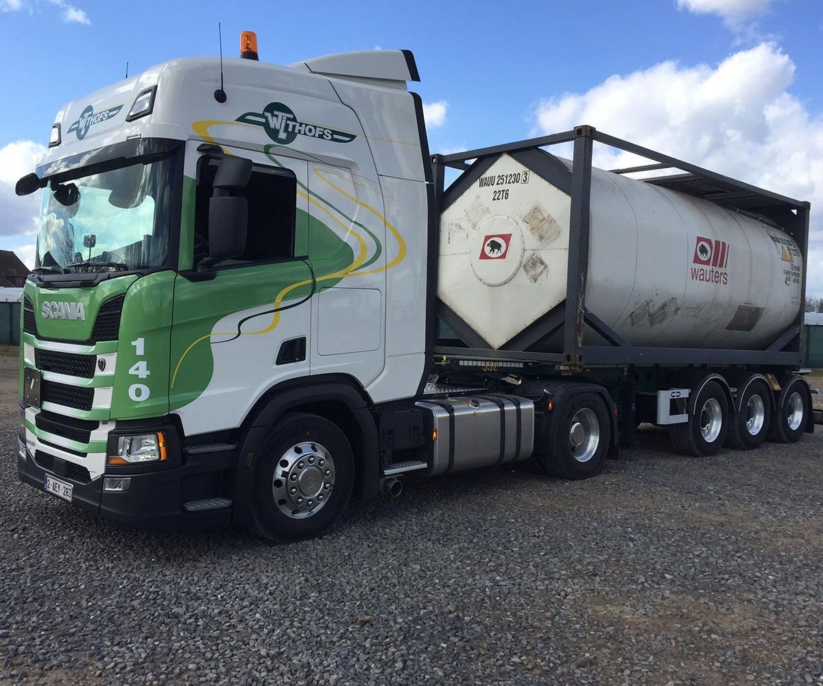 ISO Tank Container Transport