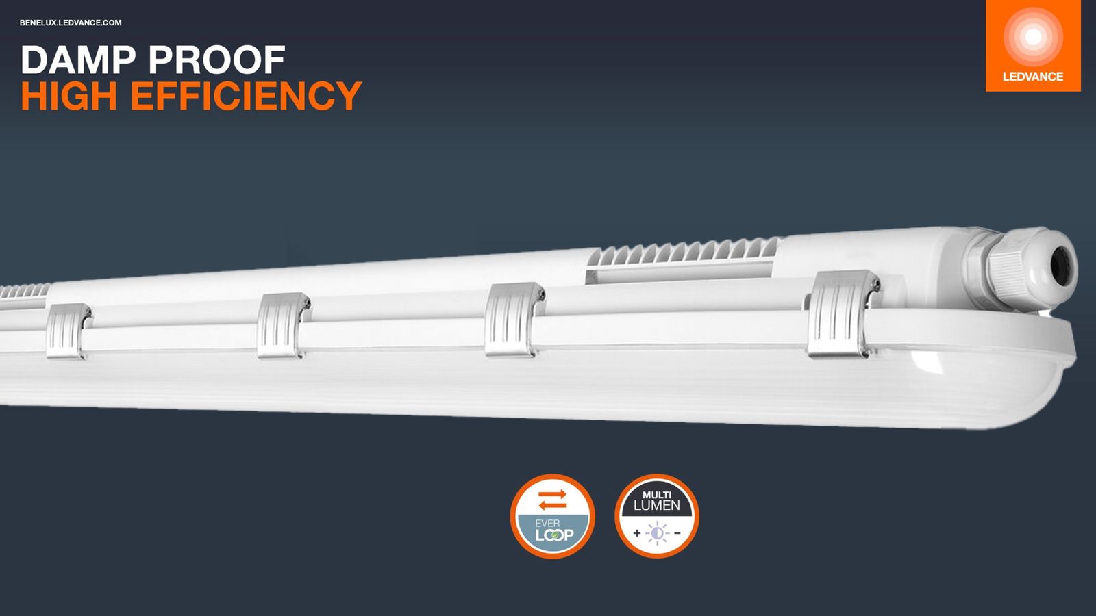 Damp Proof High Efficiency: Duurzame verlichting voor industriële toepassingen