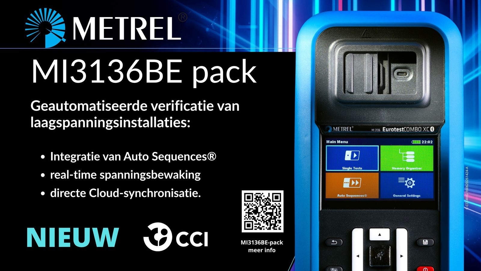 Metrel MI3136BE: De industriële norm voor meetefficiëntie