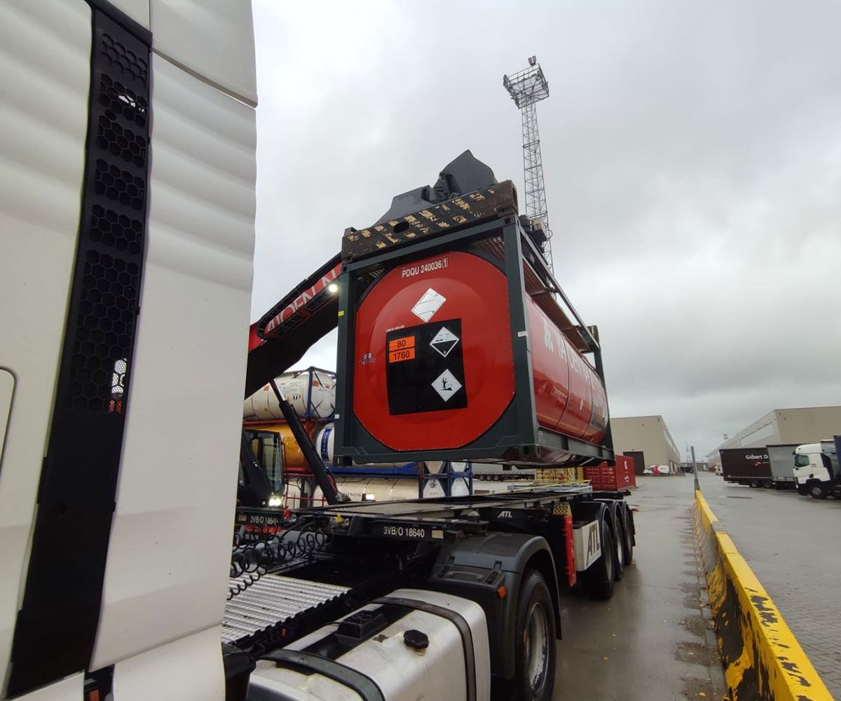 ADR Transport of Liquid Chemicals