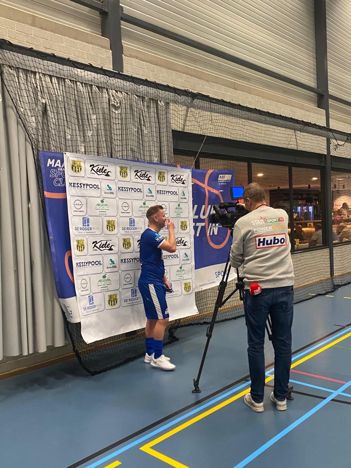 De spits die net op het juiste moment mee zorgde voor de overwinning van vandaag.