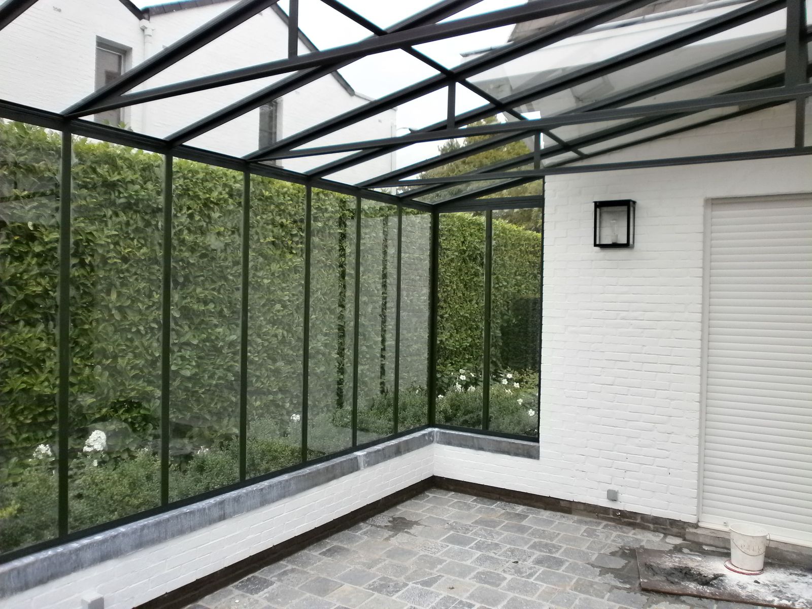 Glazen veranda