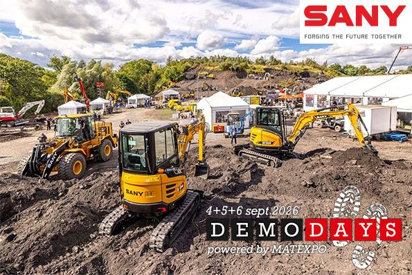 Sany construction machines in action (2024)