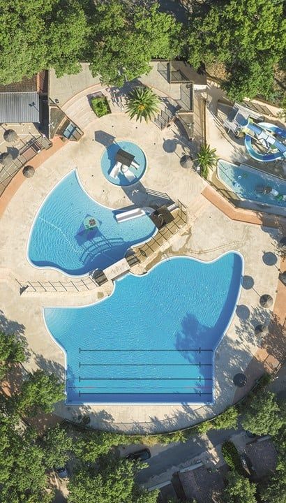 Vakantiepark in het groen