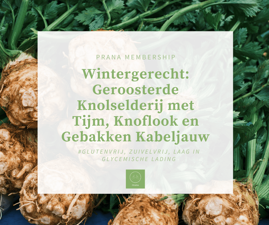 Winterrecept: Geroosterde Knolselderij met Tijm, Knoflook en Gebakken Kabeljauw