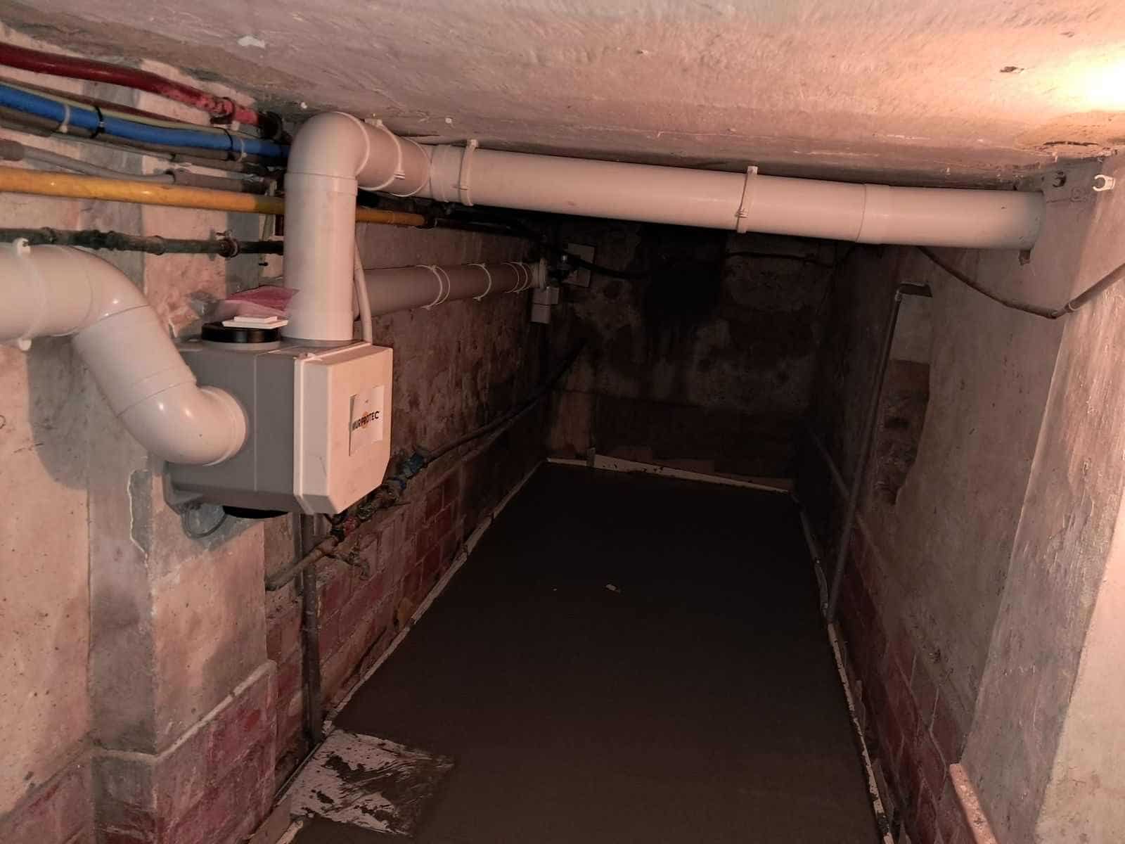 Werfbezoek Dendermonde: vloerdrainage en ventilatie